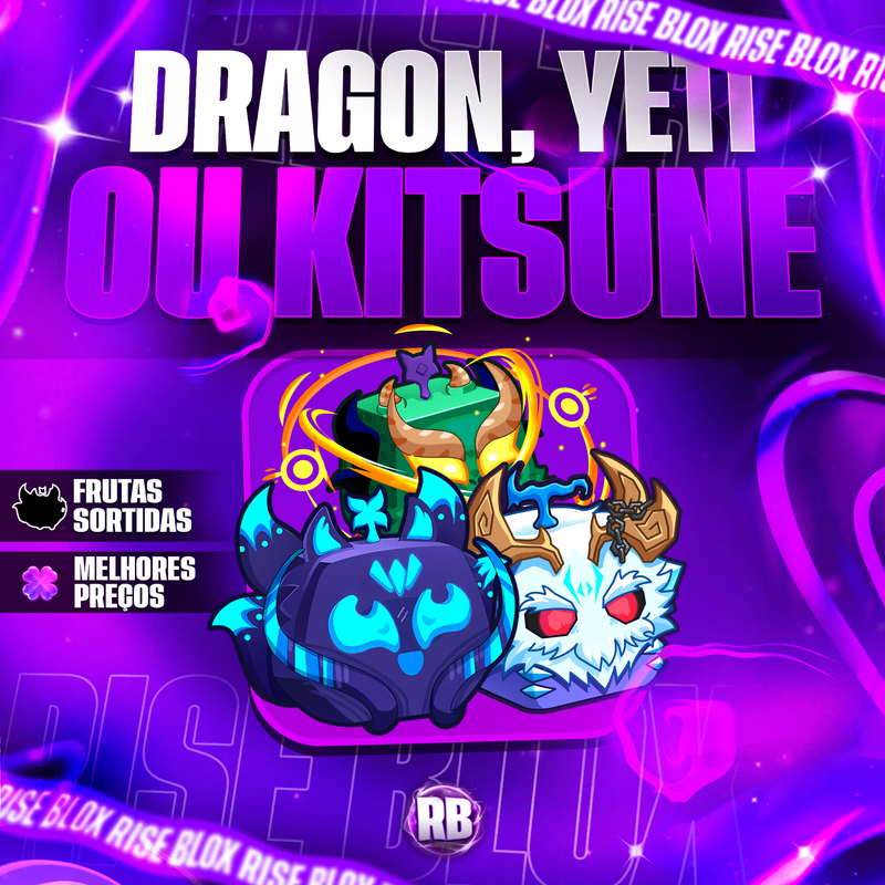 🦊❄️🐲 DRAGON YETI OU KITSUNE NO INVENTÁRIO [🔥 Popular 🔥]