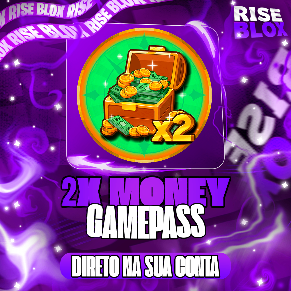🎇 Gamepass 2x Money [450 Robux]